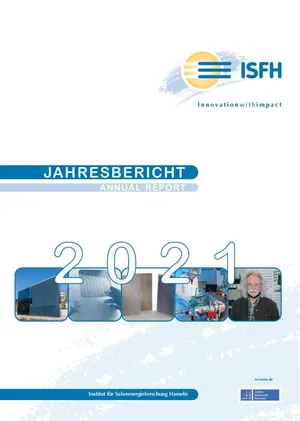 Preview image of the annual report 2021