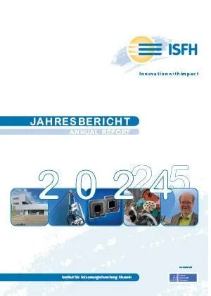 Preview image of the annual report 2024