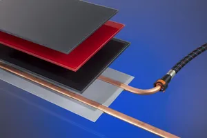 3D Grafik eines Solarglas Moduls
