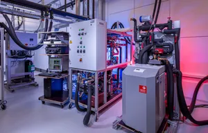 Laborumgebung mit Heiz- und Energiesystemen