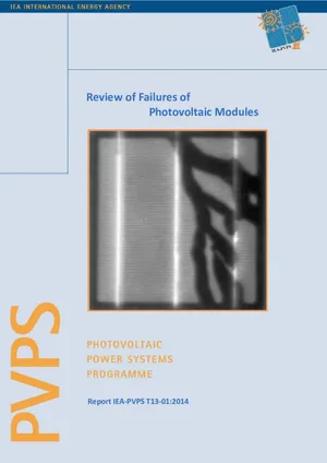 Review of Failures of Photovoltaic Modules