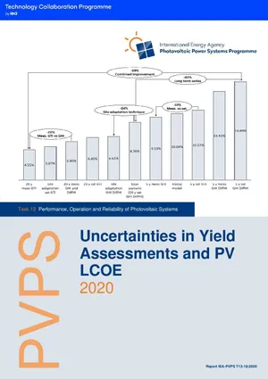 Uncertainties in Yield Assessments and PV LCOE