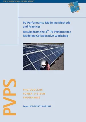 PV Performance Modeling Methods and Practices