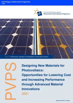 Designing New Materials for Photovoltaics