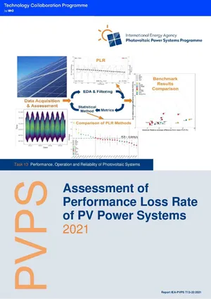 Assessment of Performance Loss Rate of PV Power Systems