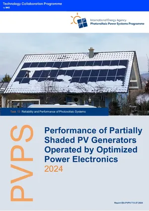 Performance of Partially Shaded PV Generators Operated by Optimized Power Electronics 2024