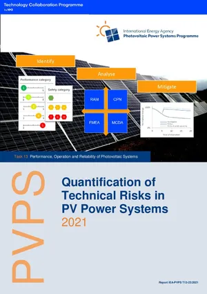 Quantification of Technical Risks in PV Power Systems