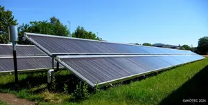 Solarthermische Großflächenkollektoren 